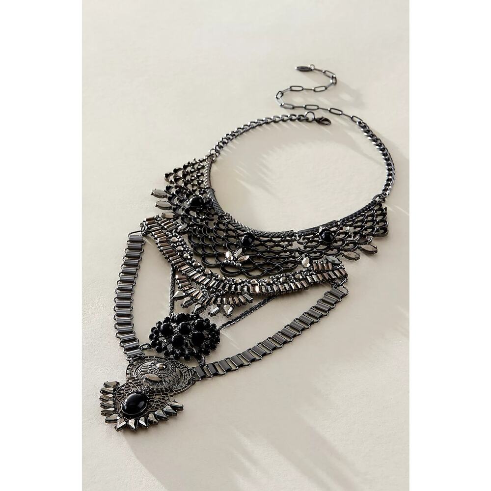 Free People Only Dreaming Statement Collar Necklace NWT - Picture 1 of 4